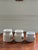 Ceramic Mid-Century French Ceramic Lidded Canisters - Set of 3 For Sale - Image 7 of 9
