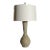 1990s Vintage Ceramic Table Lamp With Drum Shade For Sale