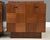 Brown 1970s Refinished Walnut Brutalist Nightstands - A Pair For Sale - Image 8 of 10