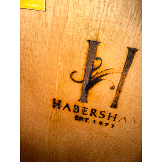 Habersham Plaza Collection 1 Door Painted Demilune Cabinet For Sale In Sacramento - Image 6 of 12