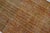 Orange Mid 20th Century Faded Anatolian Rug With Muted Floral Pattern For Sale - Image 8 of 9