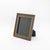 Modern Picture Frame 8x10” in Grey Shagreen With Brass Details by Kifu Paris For Sale - Image 3 of 8