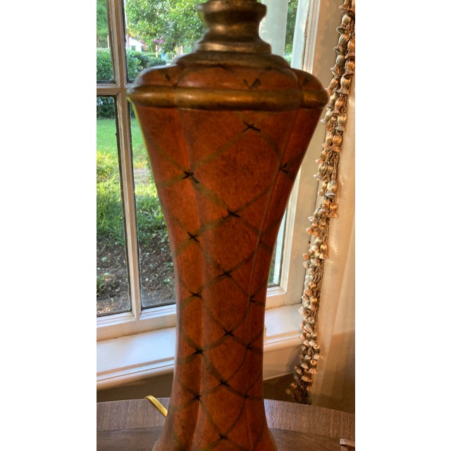Vintage Table Lamp in the Style of Arte Nouveau For Sale In Columbia, SC - Image 6 of 12