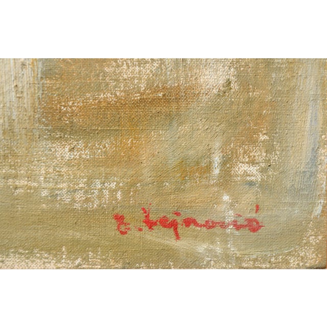 Mid Century Tuscany Village Landscape For Sale - Image 4 of 5