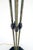 Large 24" Diameter Onyx Shade Black Marble Maitland Smith Floor Lamp MINT For Sale - Image 12 of 15
