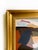 "Western Movie" 2026 Painting by Jessalin Beutler With Vintage Frame For Sale - Image 4 of 4
