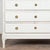 Early 19th Century Danish Gray Painted Pine Gustavian Chest of Five Drawers For Sale - Image 13 of 16