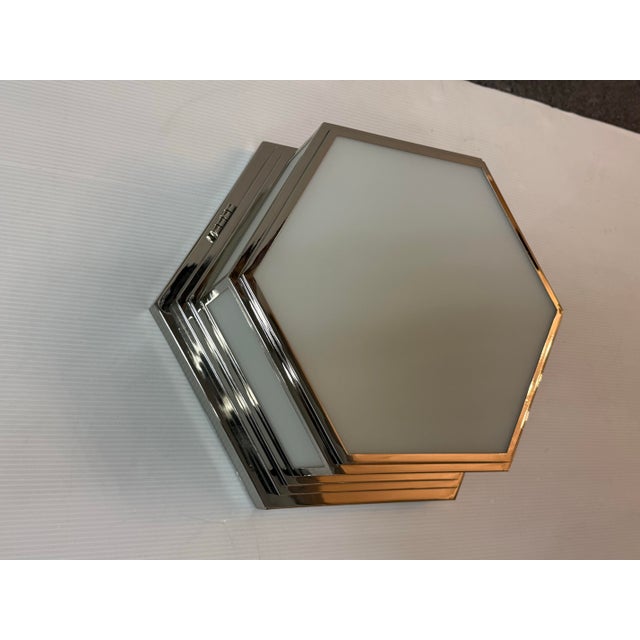 Restoration Hardware Restoration Hardware Barton Flush Mount For Sale - Image 4 of 12