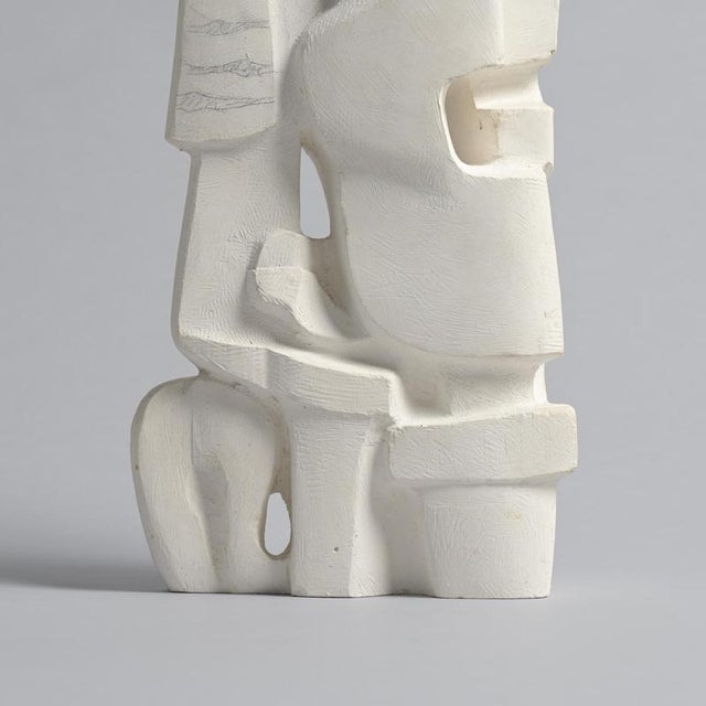 Jan Keustermans, Abstract Sculpture, Plaster For Sale - Image 10 of 18