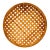Mid 20th Century Chinoiserie Rattan Wicker Large Herb or Tobacco Drying Basket Tray or Wall Hanging For Sale