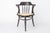 Mid-Century Style Black Beech Bentwood Armchairs with Vienna Cane Seats, 1990s, Set of 2 For Sale - Image 3 of 13