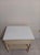 Ornamental & Decorative Materials 1970s Hollywood Regency Style Allegro One Drawer Cream Wood Nightstand Faux Bamboo For Sale - Image 7 of 8