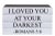 Modern Decorative Books - Quote Book Stack - "Loved You" For Sale - Image 3 of 3