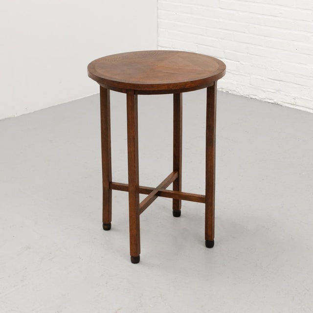 Dutch Art Deco Side Table 1920s For Sale - Image 16 of 16