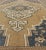 Mid 20th Century Vintage Turkish Oushak With Floral Medallion in Bronze, Blue Color 6'10 X 11'5 For Sale - Image 5 of 10