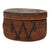 Native American Art Antique Pacific Northwest Tlingit Woven Reed Lidded Basket C1920 For Sale - Image 4 of 5