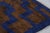 Vintage Turkish Tulu Rug, Navy Blue and Brown Geometric Pattern - Rug & Kilim For Sale In New York - Image 6 of 8