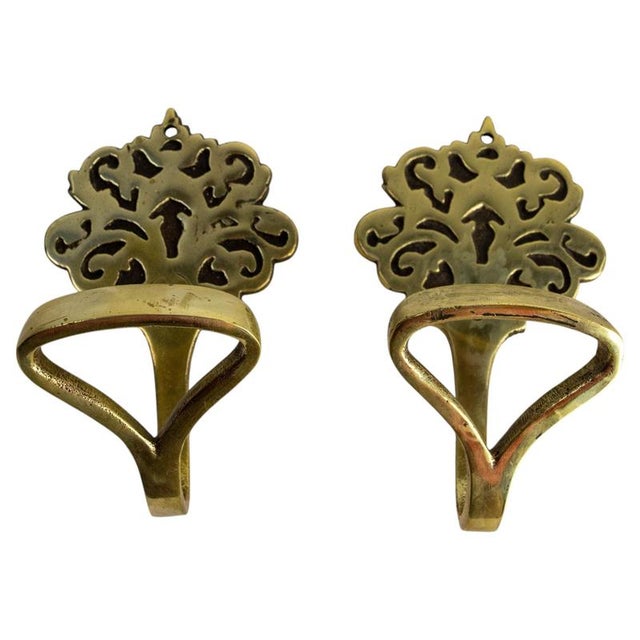 Bronze Wall Coat Racks, 1960, Set of 2 For Sale - Image 6 of 6