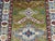 Olive Green, Red and Cream Kazak Wool Runner Rug, 2'11" X 9'9" For Sale - Image 11 of 18