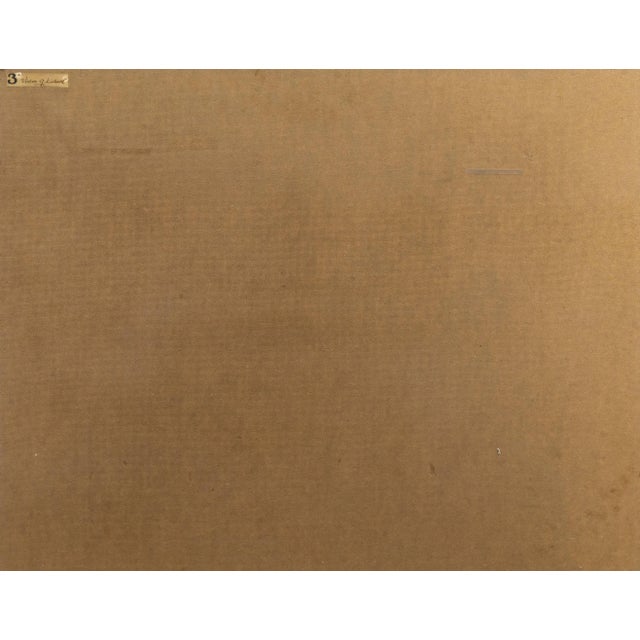 'Snowy Landscape With Farm Buildings' by Victor Kühnel, 1942, Charlottenborg For Sale - Image 11 of 12