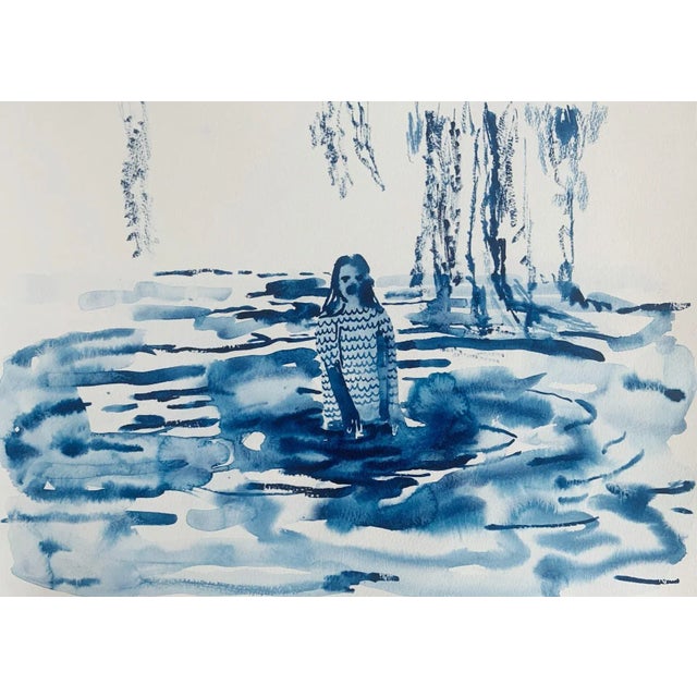 Hanna Ilczyszyn, Water, Watercolour, 2024 For Sale - Image 6 of 6