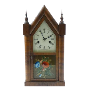 Late 19th Century Antique E N Welch Mantle Clock