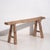 Wood Antique Wooden Bench, 1870s For Sale - Image 7 of 7
