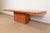 Milo Baughman Milo Baughman Style Mid-Century Modern Burl Wood Pedestal Extension Dining Table, Newly Refinished For Sale - Image 4 of 12