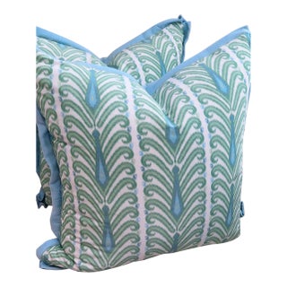 Custom Schumacher Pillow Covers For Sale