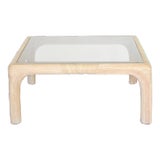 Vintage Pencil Reed Coffee Table For Sale