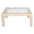 Vintage Pencil Reed Coffee Table For Sale