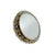 Vintage Illuminated Crystal Brass Mirror from Palwa, 1960s For Sale - Image 6 of 17