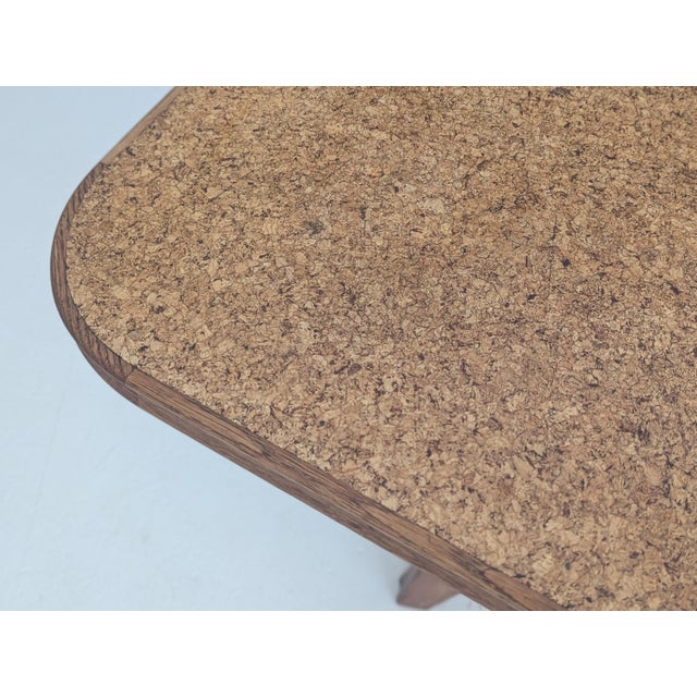 Sculptural Modernist French Oak Table, 1930s For Sale - Image 9 of 18