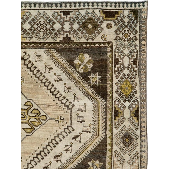 Tribal Galerie Shabab Collection Mid-20th Century Persian Malayer Rug For Sale - Image 3 of 10