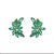2.50 cts Natural emerald earring in 18k gold For Sale - Image 17 of 18