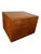 1940s Vintage Macey Library Card Catalog – Four Drawer Wood Cabinet With Brass Hardware For Sale - Image 5 of 13