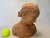 Vintage Terra Cotta Female Bust, "La Rieuse" Styled afterJean Baptist Pigalle For Sale In Houston - Image 6 of 10