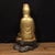 Art Deco Vintage Gilt Bronze Guanyin Statue in Royal Ease Pose - Asian Buddhist Sculpture For Sale - Image 3 of 7