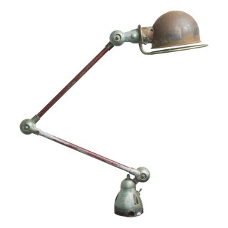 Vintage French Standard Industrial Wall Light from Jieldé, 1950 For Sale