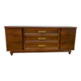 1960s Kent Coffey "The Grandeur" Long Dresser Sideboard For Sale