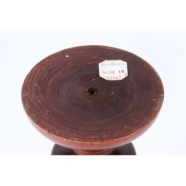 Italian Wooden Mortar and Pestle For Sale In Palm Springs - Image 6 of 7