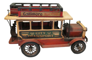 Vintage Model Double Decker Bus, 1970
