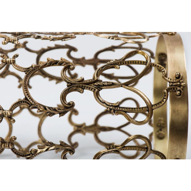 Metal 1970s Brass Umbrella Stand For Sale - Image 7 of 9