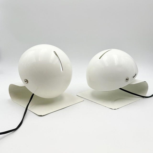 Bugia Table Lamps by Giuseppe Cormio for Iguzzini, 1970s, Set of 2 For Sale - Image 6 of 18