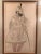 Indian Late 18th to Early 19th Century Mughal Portrait Painting, Framed For Sale - Image 3 of 6