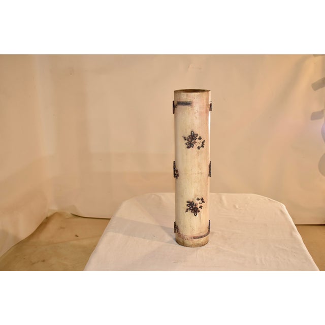 French Circa 1900 French Wallpaper Printing Roll For Sale - Image 3 of 7