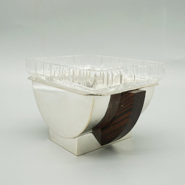 Silver-Plated Ice Bucket, 1930s For Sale - Image 4 of 13