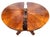 Ethan Allen Vintage Cherry Neoclassical Biedermeier Style Dining Table +2 Leaves Ethan Allen For Sale - Image 4 of 18