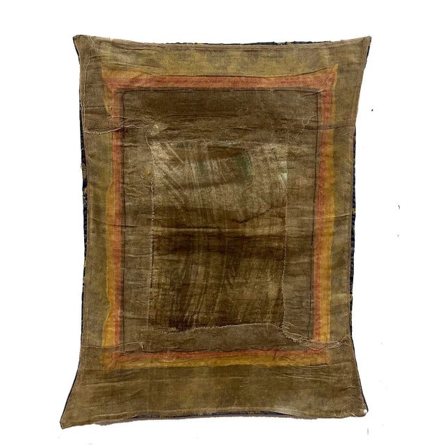 19th Century Antique Tibetan Hand Painted Buddhist Thangka For Sale - Image 10 of 10