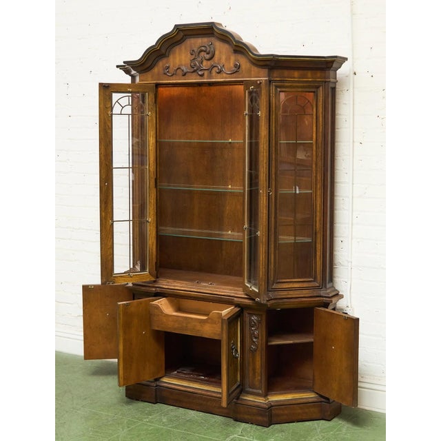 Mid 20th Century Hand Painted Hutch For Sale - Image 9 of 9